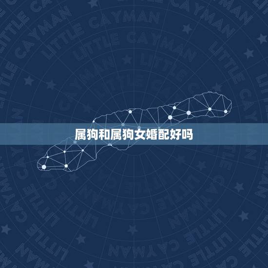 属狗和属狗女婚配好吗，属狗女和什么属相最配