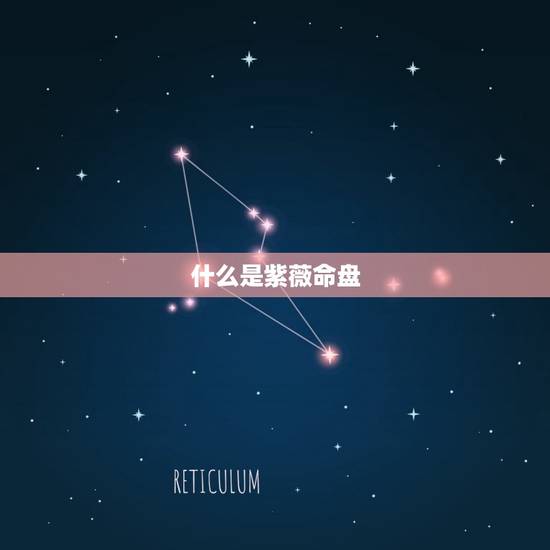 什么是紫薇命盘 什么是紫薇命盘