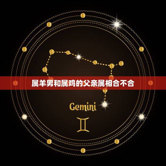 属羊男和属鸡的父亲属相合不合，属鸡和什么属相相克