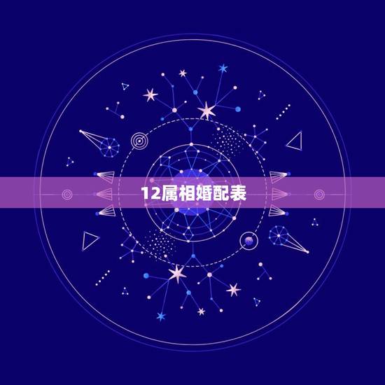 12属相婚配表,12生肖含义 12属相婚配表,12生肖含义