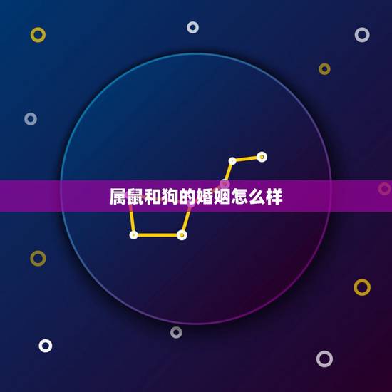 属鼠和狗的婚姻怎么样，属鼠和属狗相配吗？