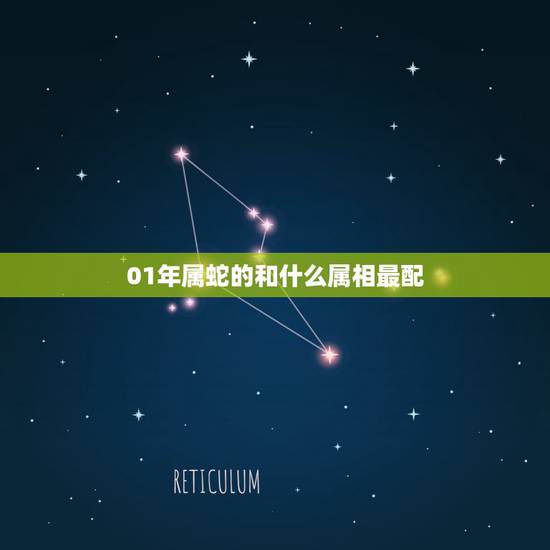 01年属蛇的和什么属相最配，2001的蛇女和男什么属相配
