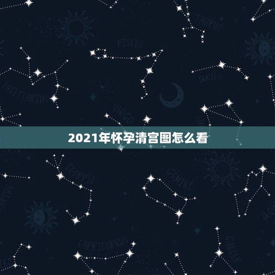 2021年怀孕清宫图怎么看，生男生女清宫图2021年推算表怎么算