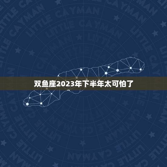 双鱼座2023年下半年太可怕了，2023年双鱼座彻底大爆发