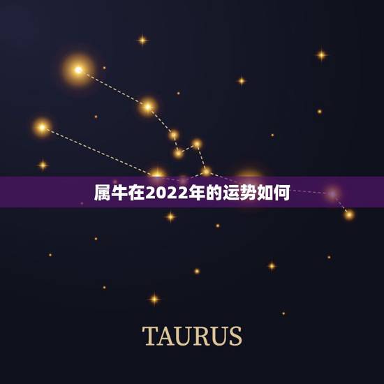 属牛在2022年的运势如何，牛年属牛的运势怎么样2021