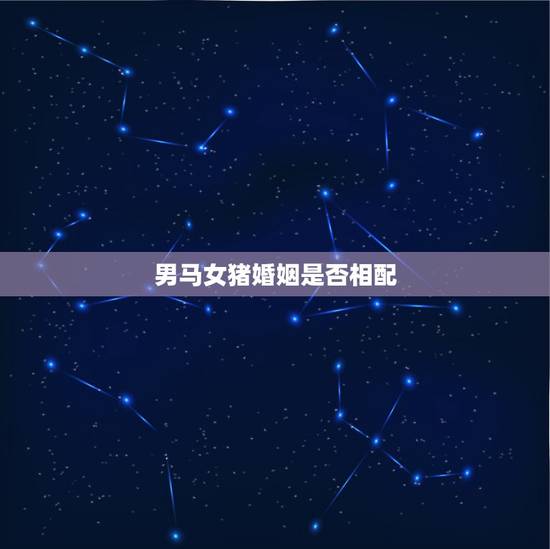 男马女猪婚姻是否相配,请问,男属马女属猪婚姻相配? 男马女猪婚姻是否相配,请问,男属马女属猪婚姻相配?