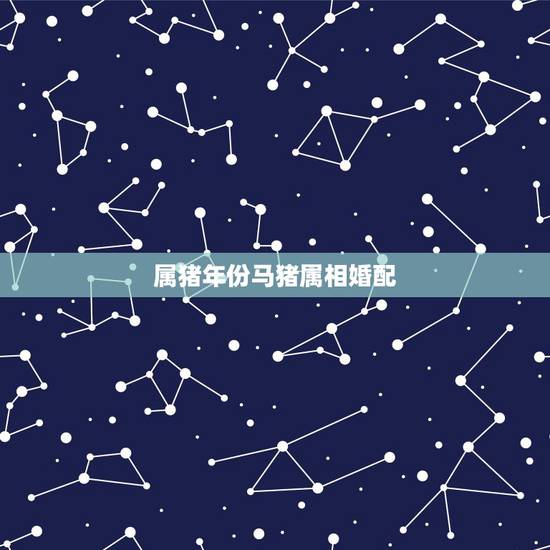 属猪年份马猪属相婚配,属猪和属马的相配吗? 属猪年份马猪属相婚配,属猪和属马的相配吗?