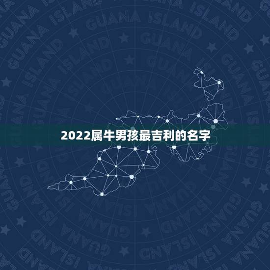 2022属牛男孩最吉利的名字，2021属牛男孩最吉利的名字？