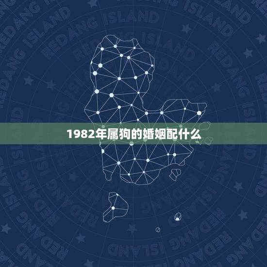 1982年属狗的婚姻配什么(如何选择配偶) 1982年属狗的婚姻配什么(如何选择配偶)