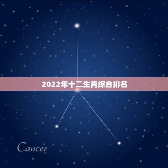 2022年十二生肖综合排名，2022年狗人的全年运势如何