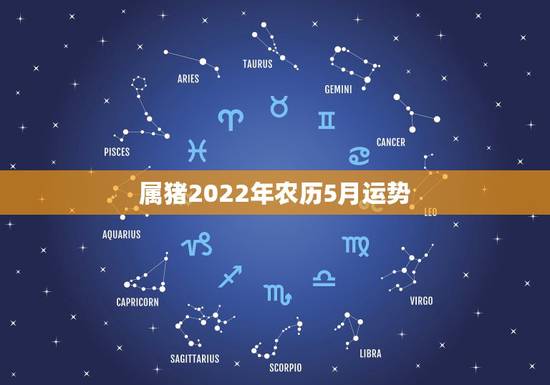 属猪2022年农历5月运势,属猪人在5月运势会怎样 属猪2022年农历5月运势,属猪人在5月运势会怎样