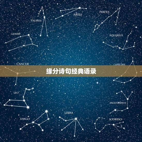 缘分诗句经典语录,缘分的句子经典诗句 缘分诗句经典语录,缘分的句子经典诗句