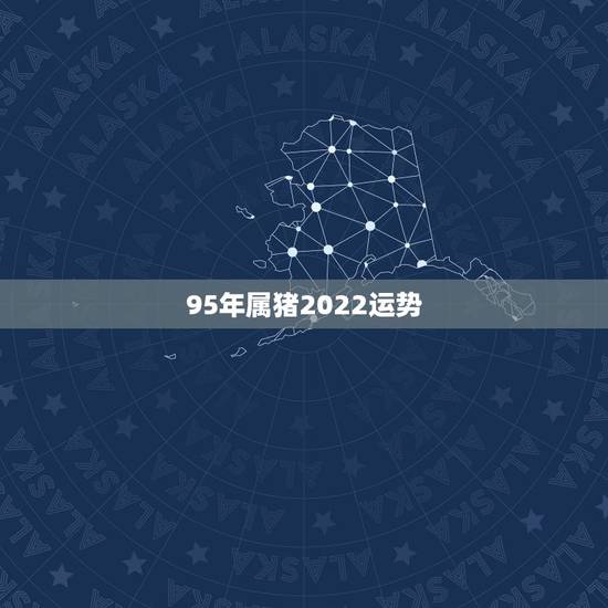 95年属猪2022运势，95年生肖猪2021年运势