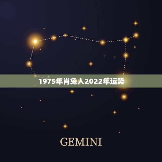 1975年肖兔人2022年运势，1999年属兔男射手座2022年运势如