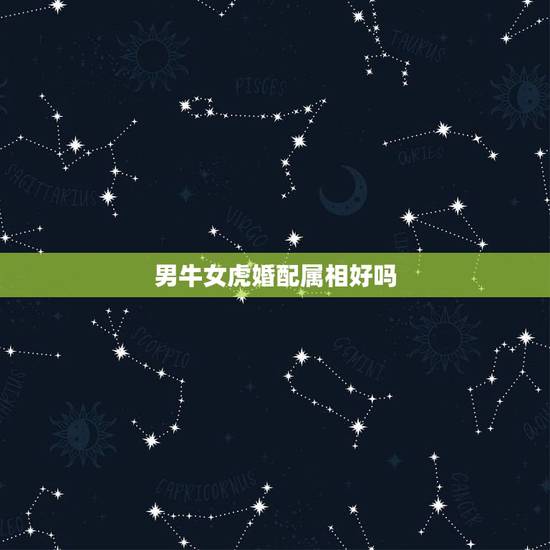 男牛女虎婚配属相好吗,属相婚配牛虎 男牛女虎婚配属相好吗,属相婚配牛虎
