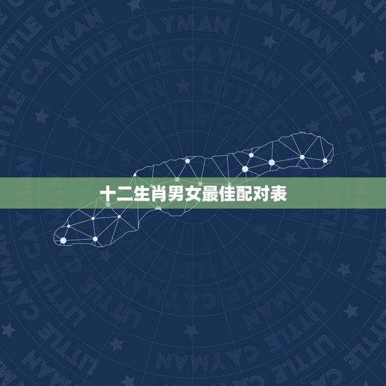 十二生肖男女最佳配对表 十二生肖婚配表大全 十二生肖男女最佳配对表 十二生肖婚配表大全