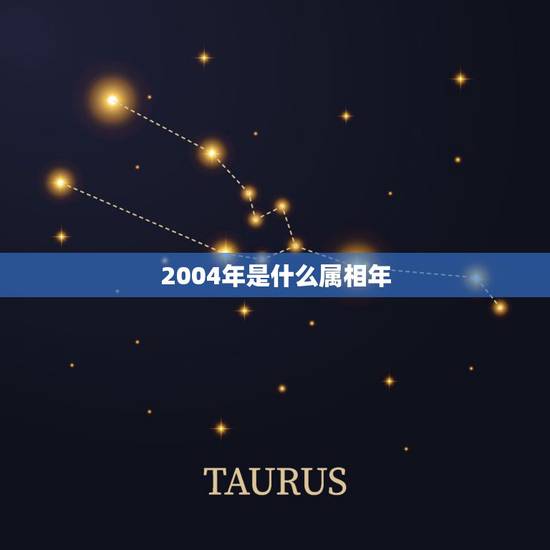 2004年是什么属相年，2004年4月份出生的人是属什么的？