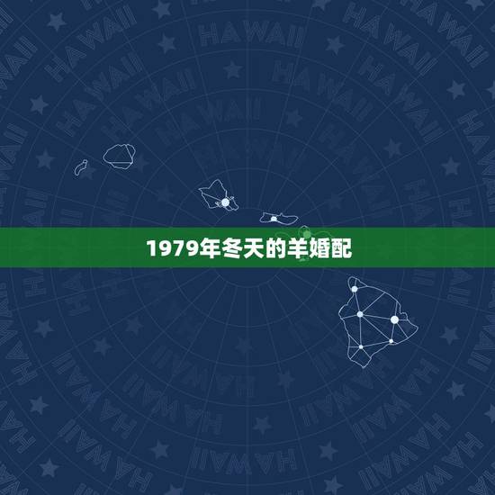 1979年冬天的羊婚配，1991年属羊和1979年属羊婚配好么