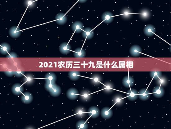 2021农历三十九是什么属相,2021逢九年都是属什么的 2021农历三十九是什么属相,2021逢九年都是属什么的