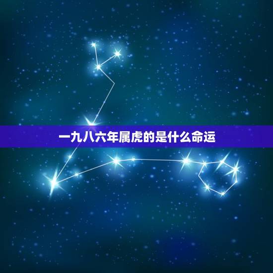 一九八六年属虎的是什么命运,属虎一九八六年农历十二月初二生的一生的命运 一九八六年属虎的是什么命运,属虎一九八六年农历十二月初二生的一生的命运