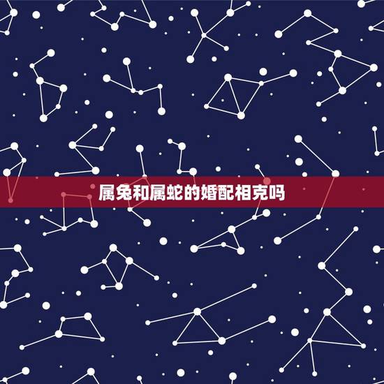 属兔和属蛇的婚配相克吗,兔蛇属相合不合 属兔和属蛇的婚配相克吗,兔蛇属相合不合