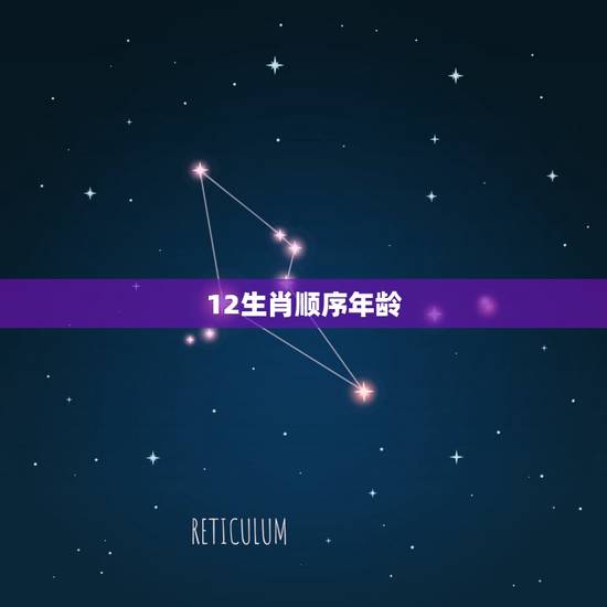 12生肖顺序年龄,12生肖排序图片 12生肖顺序年龄,12生肖排序图片