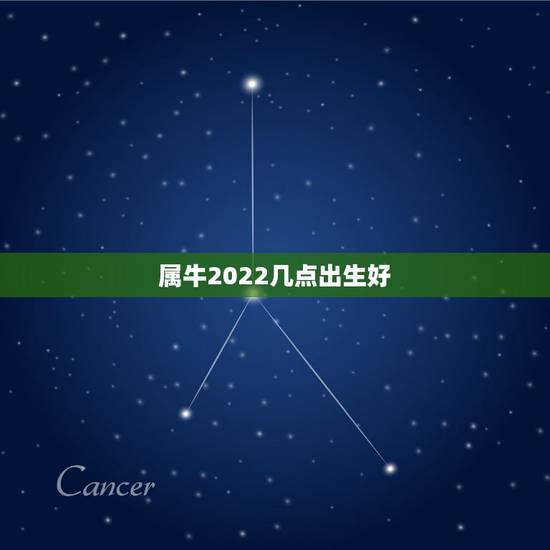 属牛2022几点出生好，属牛的哪天出生更好命