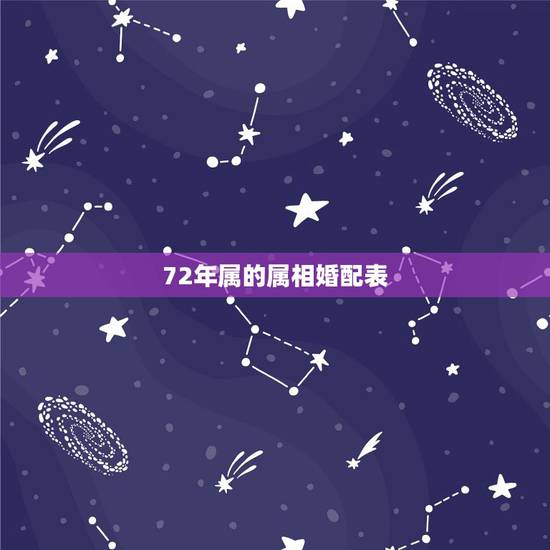 72年属的属相婚配表，属兔的属相婚配表，属兔的和什么属相最配，属兔的属