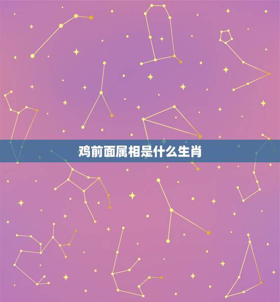 鸡前面属相是什么生肖,鸡前左右是什么生肖 鸡前面属相是什么生肖,鸡前左右是什么生肖