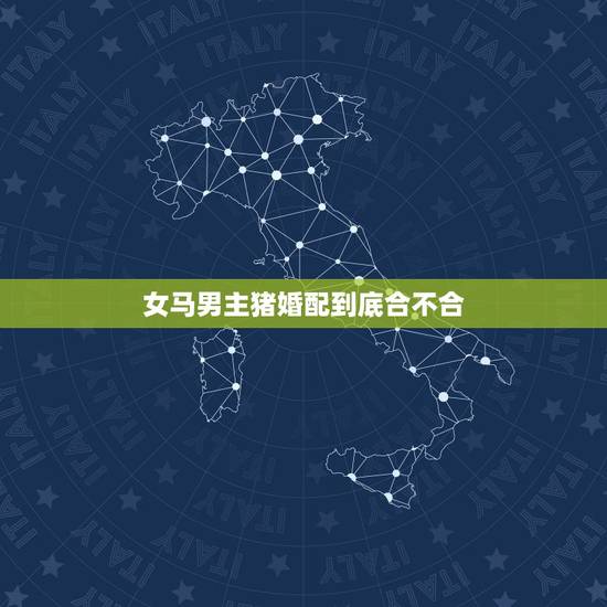 女马男主猪婚配到底合不合,十二生肖配对男属马,女属猪配吗可以结婚吗 女马男主猪婚配到底合不合,十二生肖配对男属马,女属猪配吗可以结婚吗
