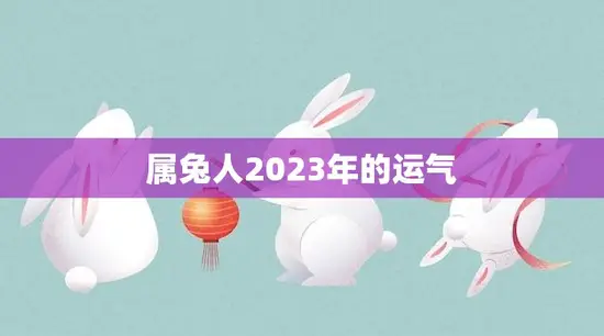 属兔人2023年的运气(好坏参半需谨慎应对) 属兔人2023年的运气(好坏参半需谨慎应对)
