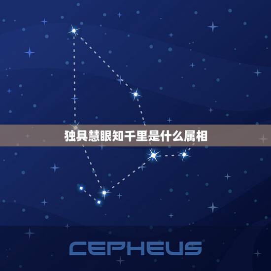 独具慧眼知千里是什么属相,独具慧眼打一生肖 独具慧眼知千里是什么属相,独具慧眼打一生肖
