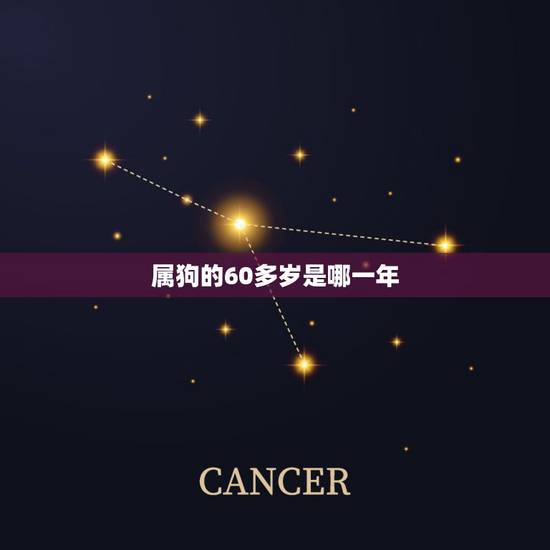 属狗的60多岁是哪一年,属狗的今年多大年龄表 属狗的60多岁是哪一年,属狗的今年多大年龄表