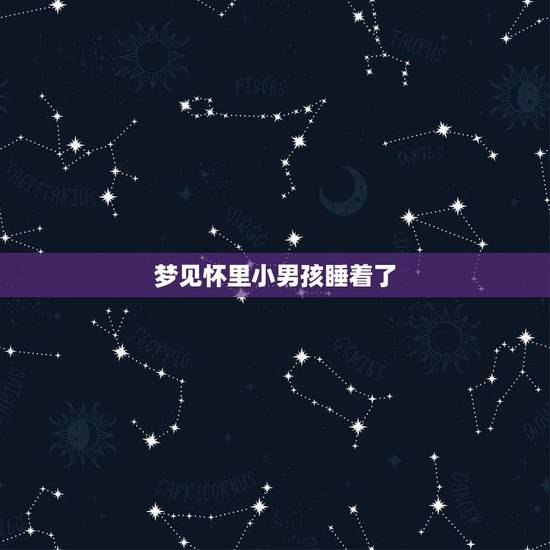 梦见怀里小男孩睡着了,我梦见抱着两个小男孩,他们都在我的怀里睡着了。这 梦见怀里小男孩睡着了,我梦见抱着两个小男孩,他们都在我的怀里睡着了。这