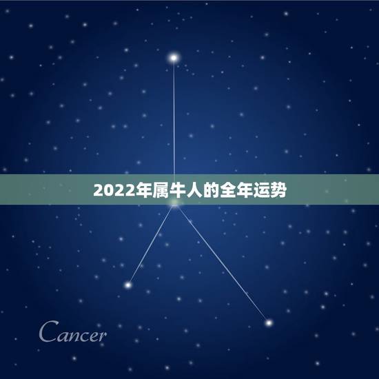 2022年属牛人的全年运势，1973年到二零二年运势