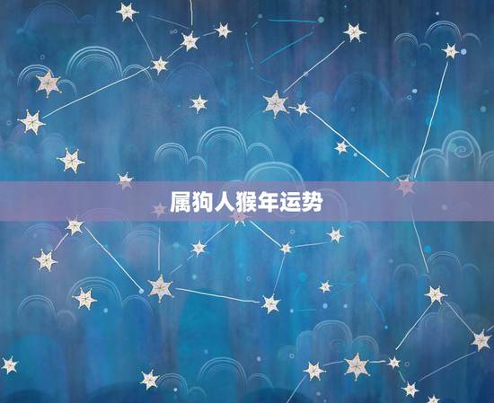 属狗人猴年运势,70年属狗的猴年的运气 属狗人猴年运势,70年属狗的猴年的运气