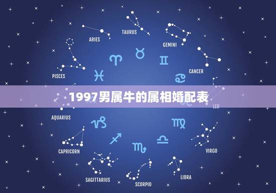 1997男属牛的属相婚配表，85年属牛的和什么属相配最好？