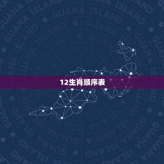 12生肖顺序表,十二生肖相冲相克表 12生肖顺序表,十二生肖相冲相克表
