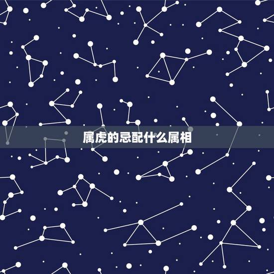 属虎的忌配什么属相，属虎和属龙夫妻天涯