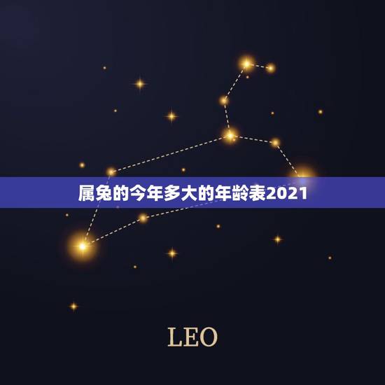 属兔的今年多大的年龄表2021,2021年属兔的多大年龄? 属兔的今年多大的年龄表2021,2021年属兔的多大年龄?