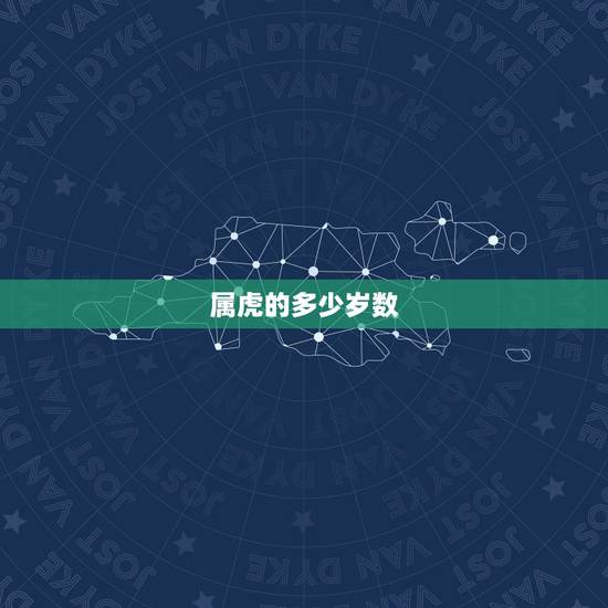 属虎的多少岁数,属虎今年多大岁数2022 属虎的多少岁数,属虎今年多大岁数2022