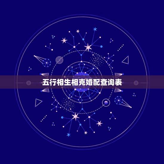 五行相生相克婚配查询表,简述五行相生相克的关系 五行相生相克婚配查询表,简述五行相生相克的关系