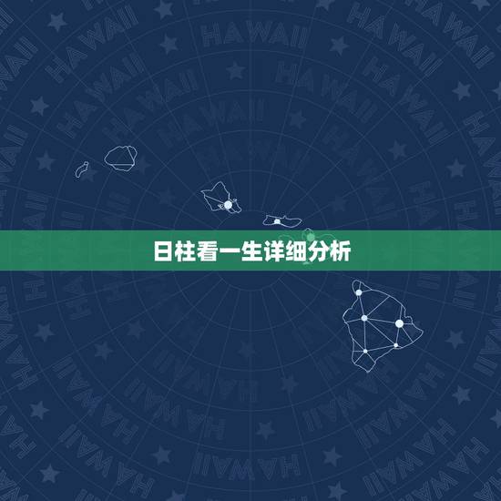 日柱看一生详细分析，求命理高手帮忙看下 四柱神煞 完全看不懂啊！明白人