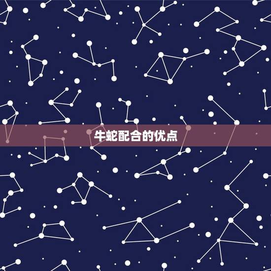 牛蛇配合的优点