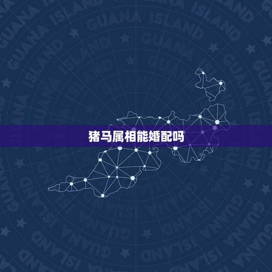 猪马属相能婚配吗，属猪的和属马的配么 详细�0�3