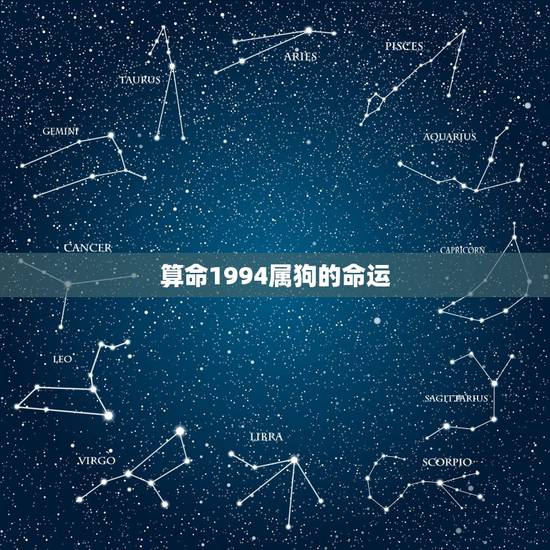算命1994属狗的命运,1994年属狗是什么命 算命1994属狗的命运,1994年属狗是什么命