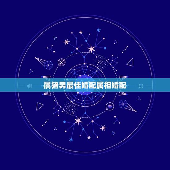 属猪男最佳婚配属相婚配，95年属猪男的和什么属相最配？