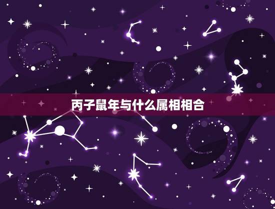 丙子鼠年与什么属相相合,急……1996丙子年,属鼠,五行属什么? 丙子鼠年与什么属相相合,急……1996丙子年,属鼠,五行属什么?