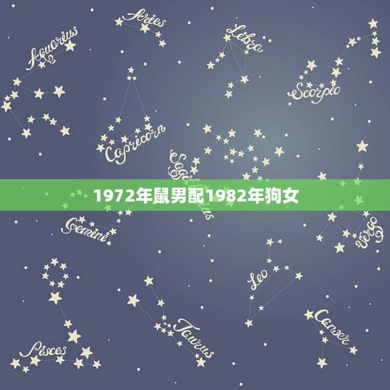 1972年鼠男配1982年狗女,1970年属狗的男和1972年属鼠的女 1972年鼠男配1982年狗女,1970年属狗的男和1972年属鼠的女