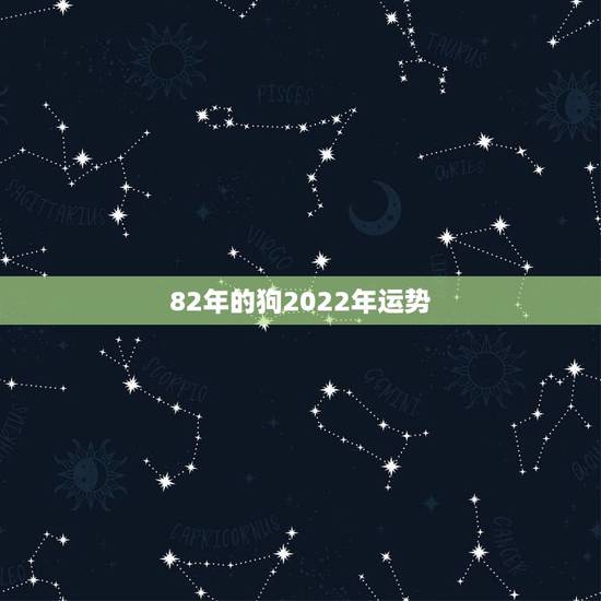 82年的狗2022年运势，82年属狗未来5年运势？